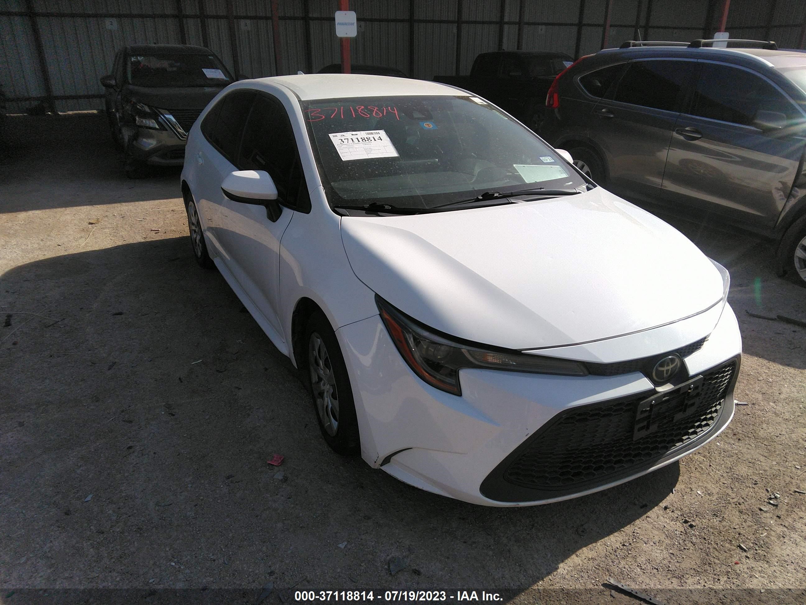 TOYOTA COROLLA 2020 5yfeprae4lp131815