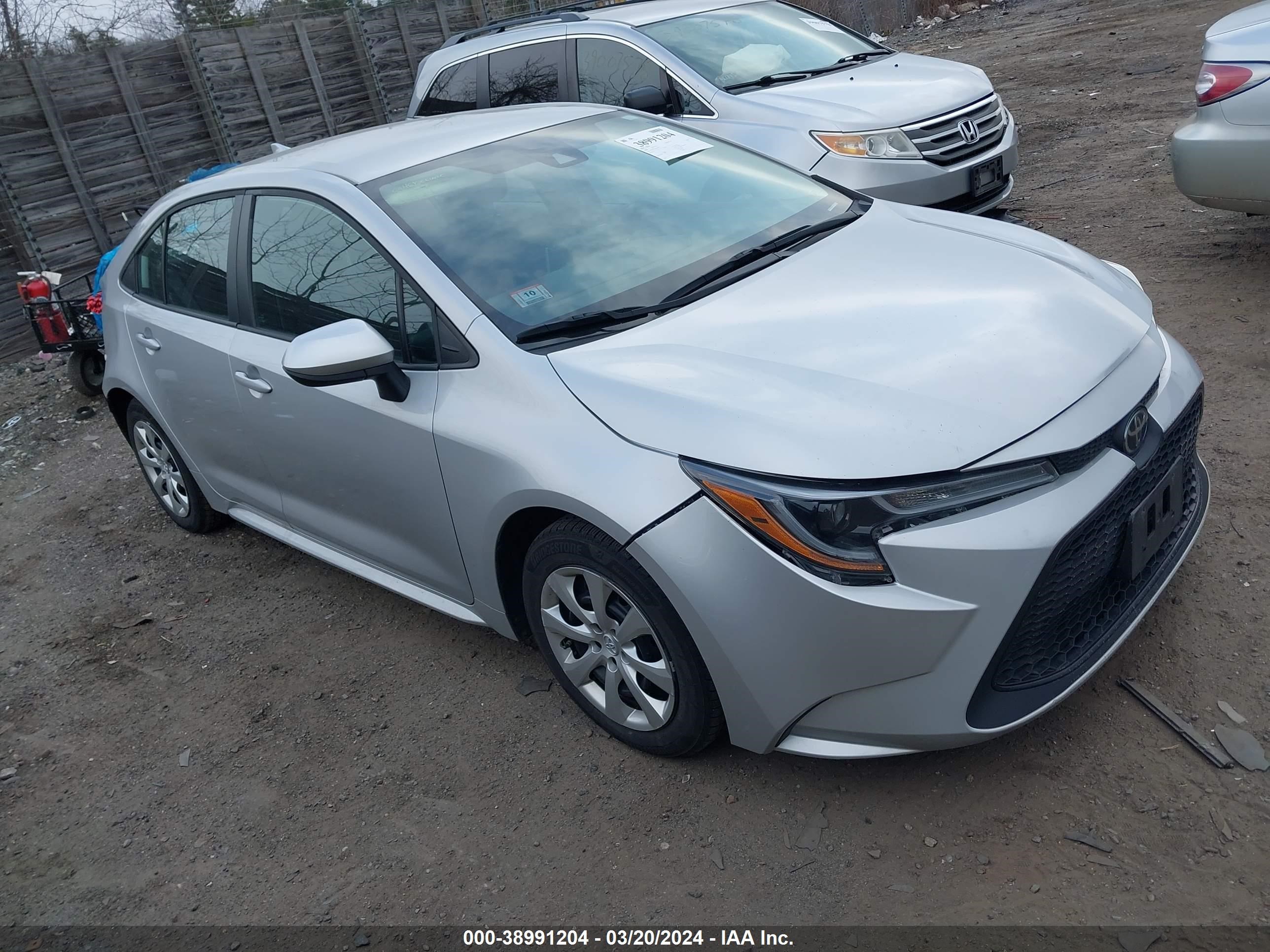 TOYOTA COROLLA 2020 5yfeprae6lp047821