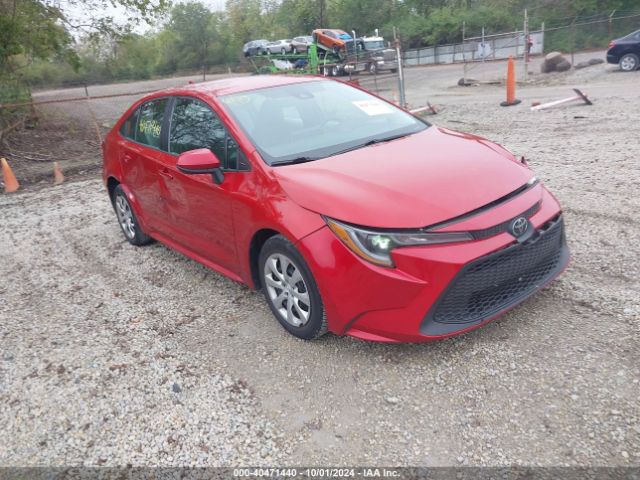 TOYOTA COROLLA 2020 5yfeprae6lp125269