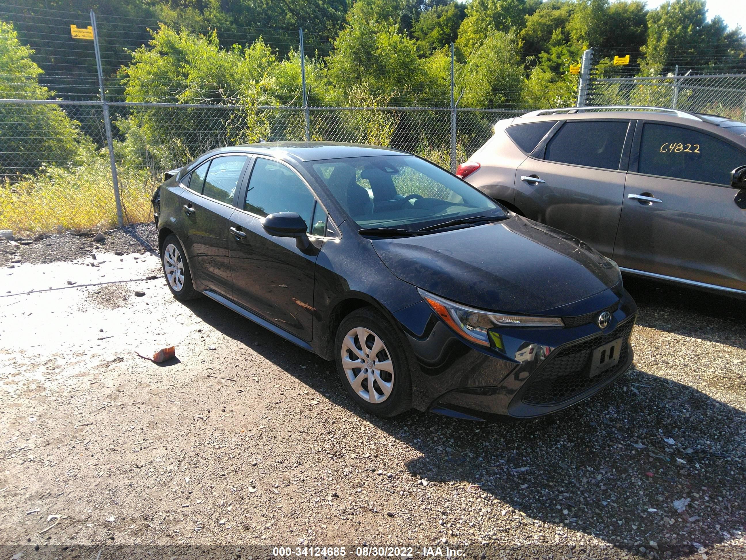 TOYOTA COROLLA 2020 5yfeprae7lp066538