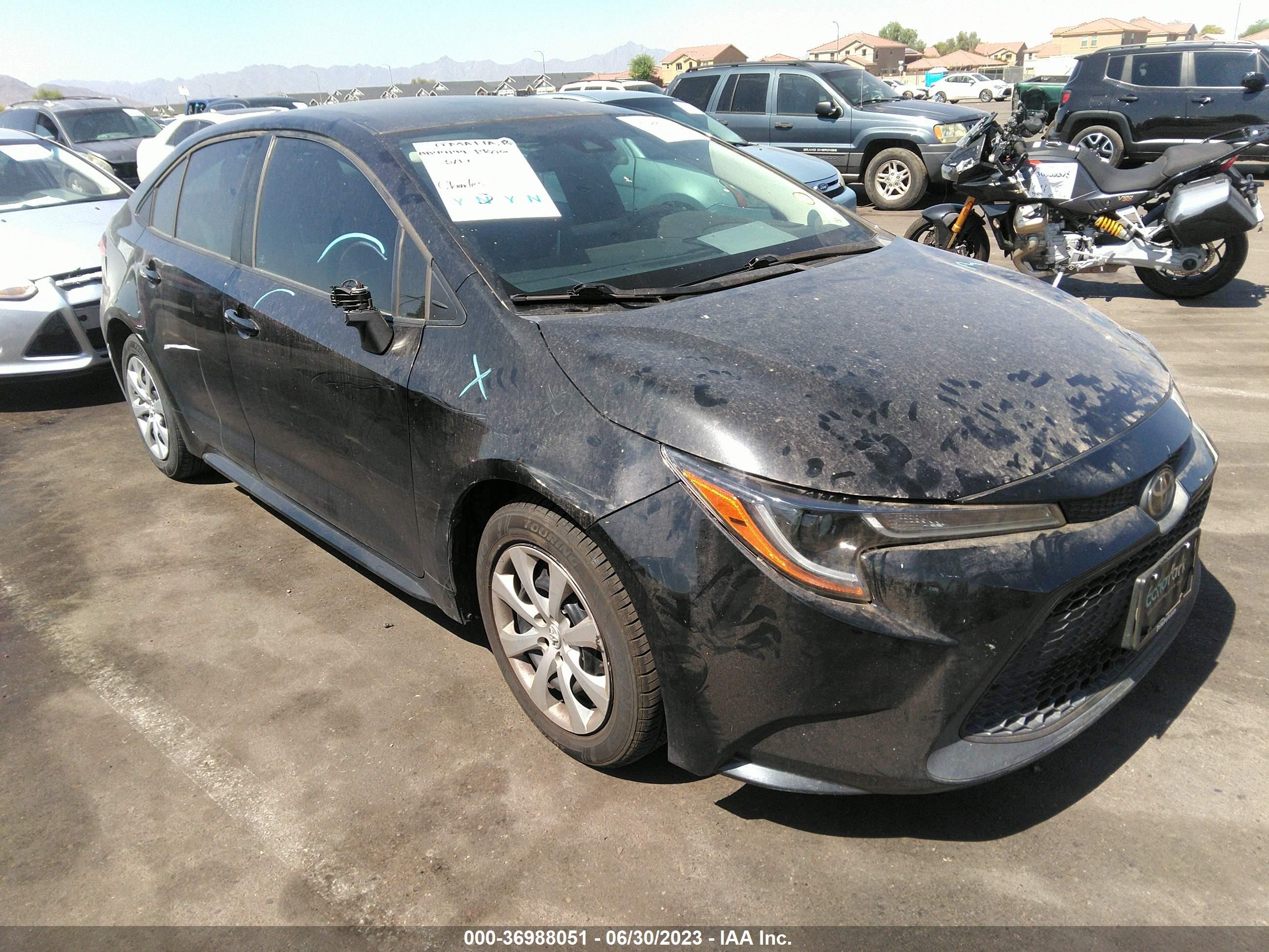 TOYOTA COROLLA 2020 5yfepraexlp083687