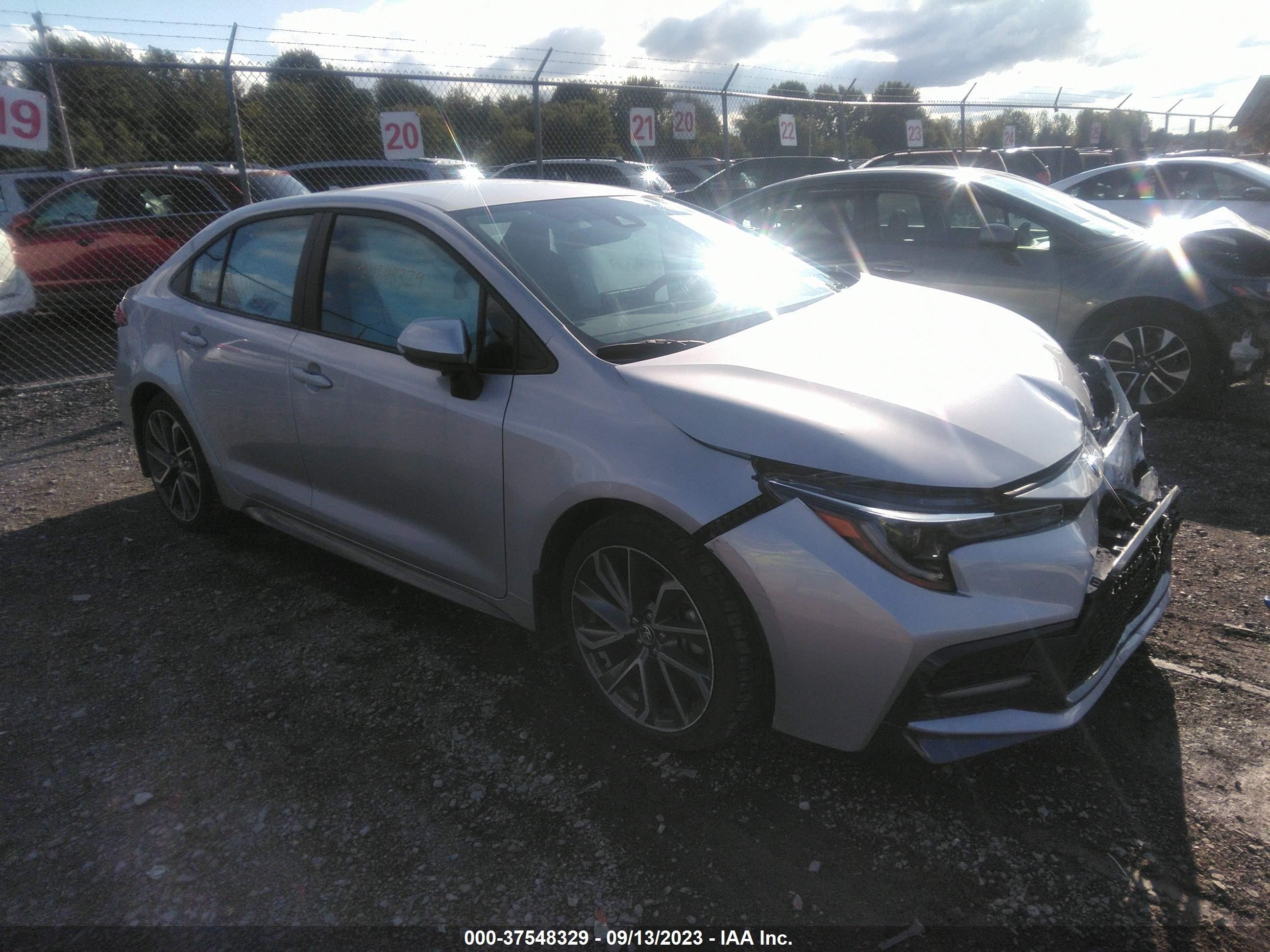 TOYOTA COROLLA 2021 5yfs4mce5mp092214