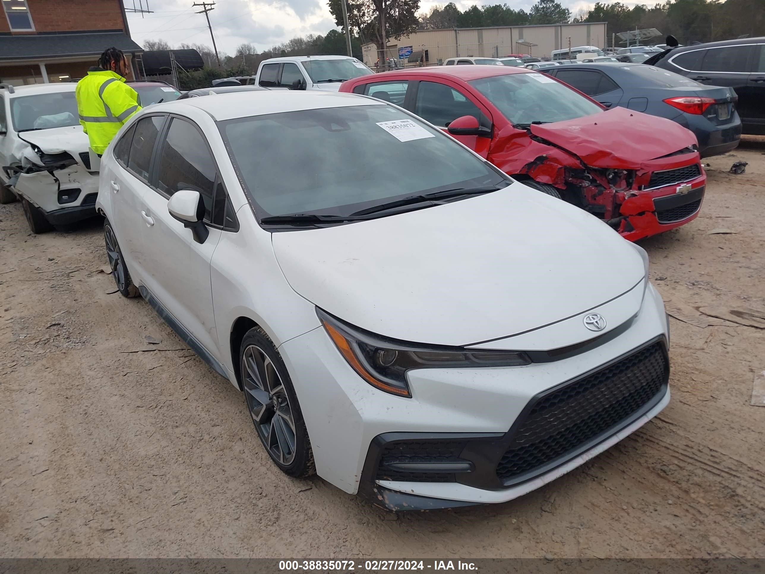 TOYOTA COROLLA 2020 5yfs4rce3lp053276