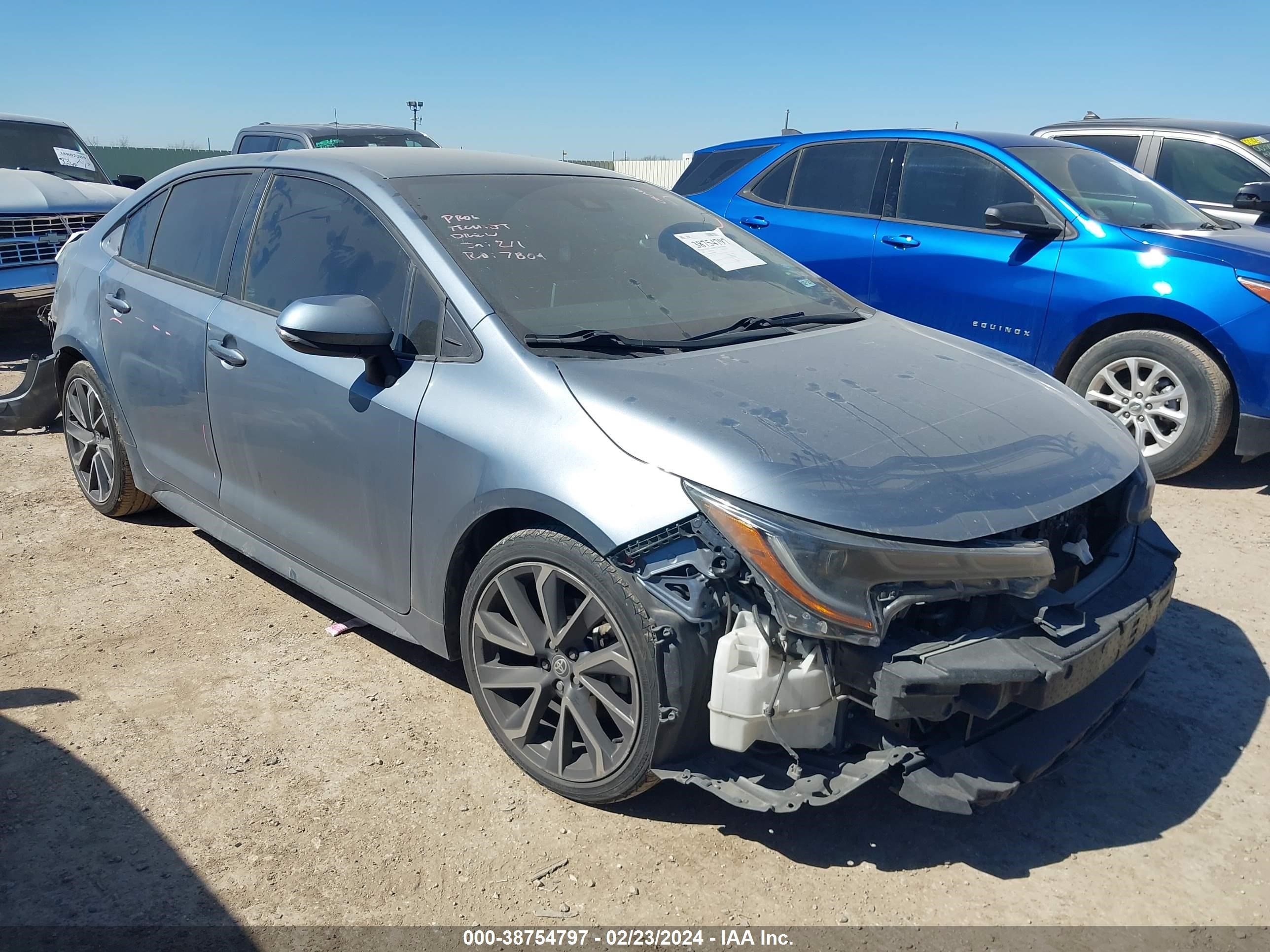 TOYOTA COROLLA 2020 5yfs4rce6lp020935