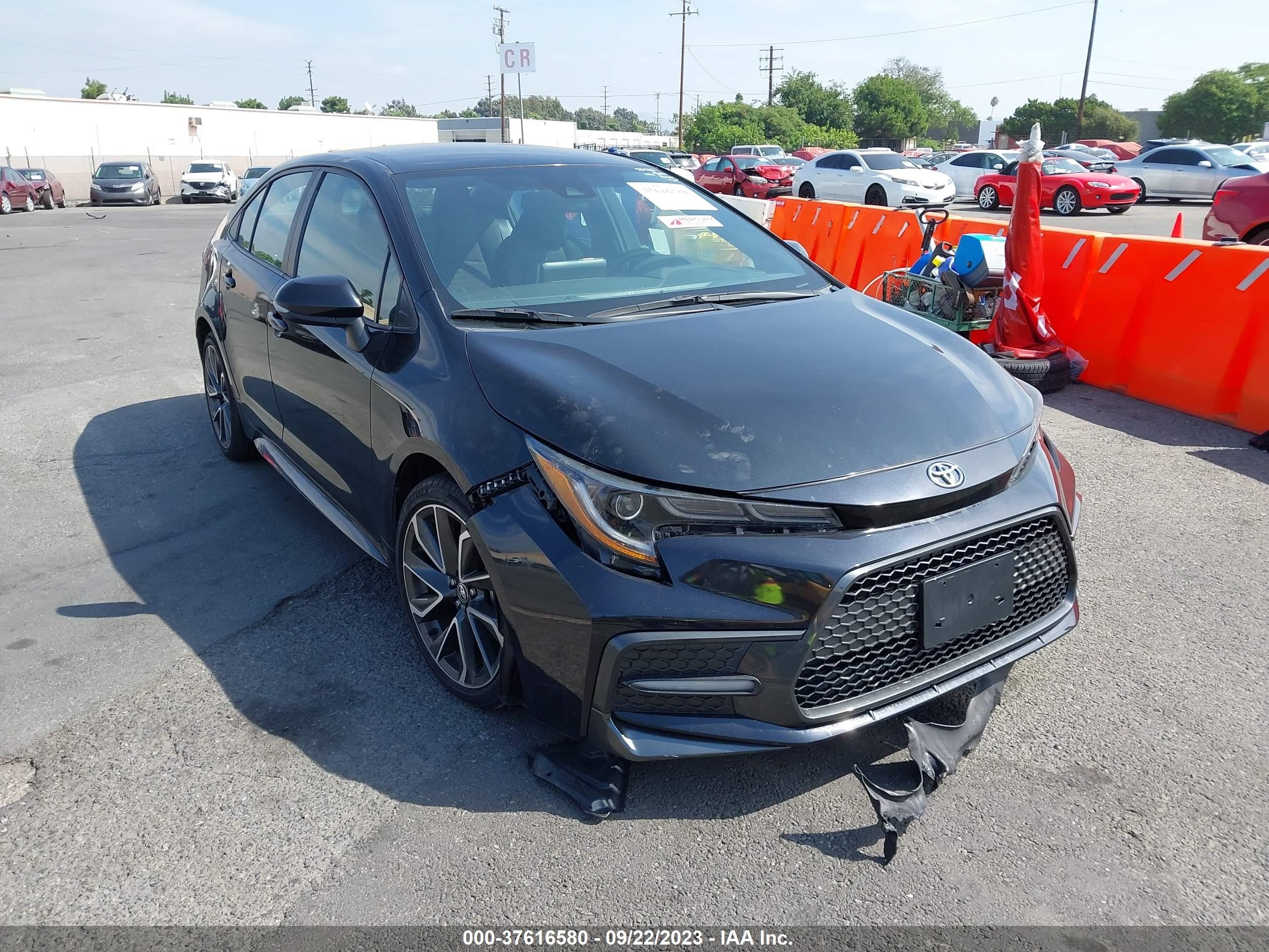 TOYOTA COROLLA 2020 5yfs4rce9lp033436