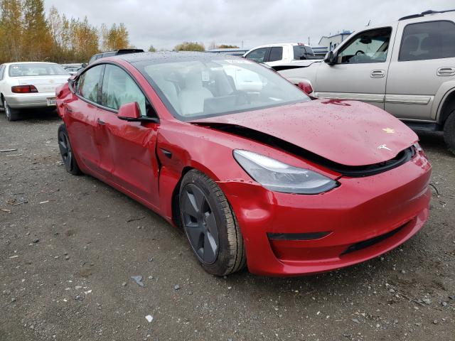 TESLA MODEL 3 2021 5yj3e1ea0mf000643