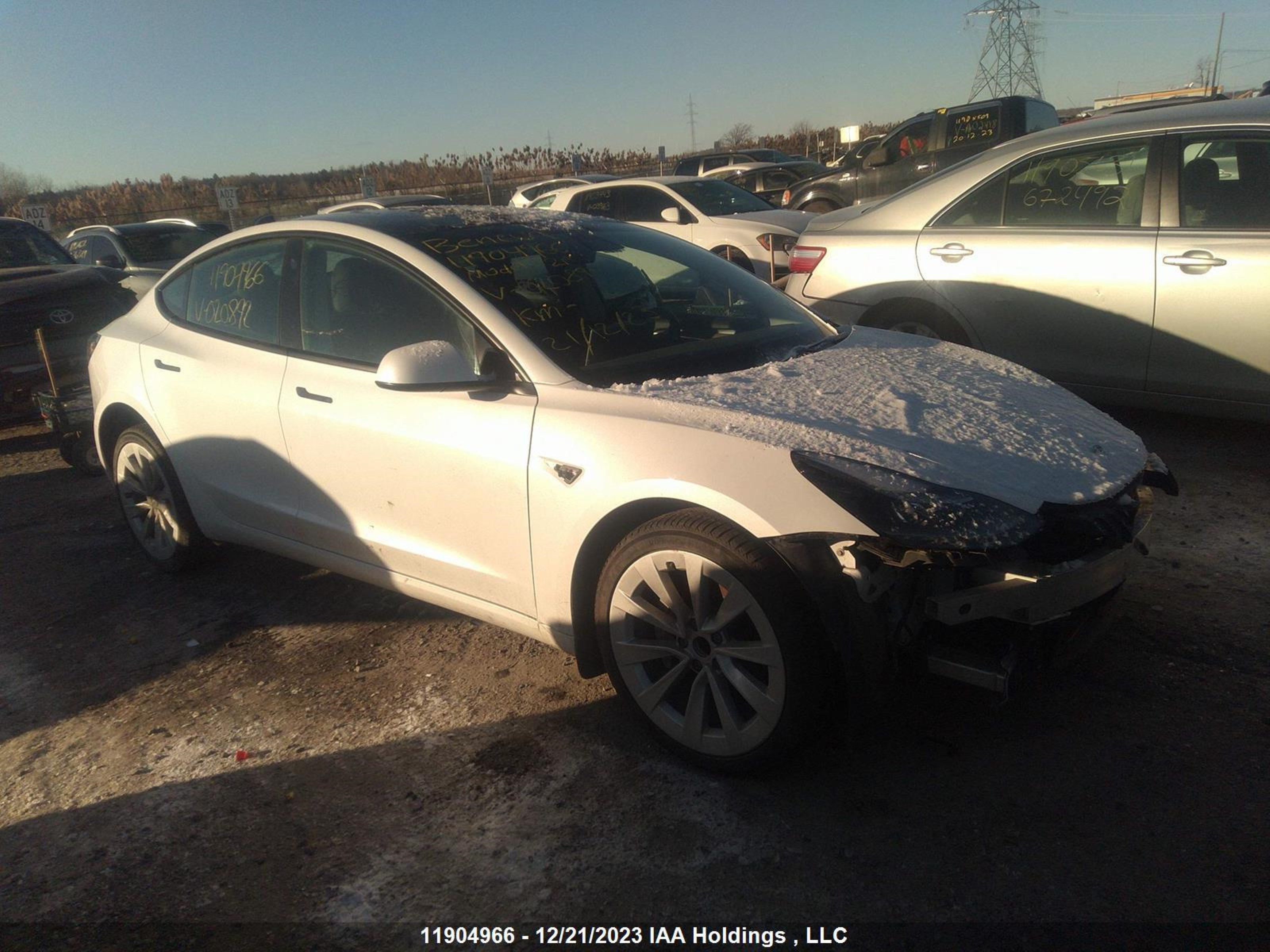 TESLA MODEL 3 2021 5yj3e1ea0mf020892