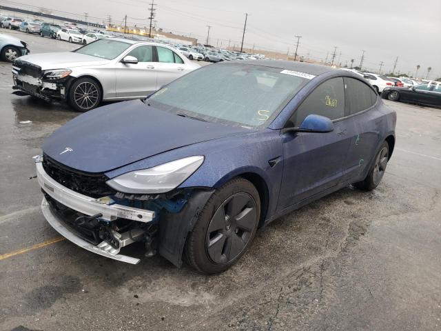 TESLA MODEL 3 2021 5yj3e1ea0mf027275