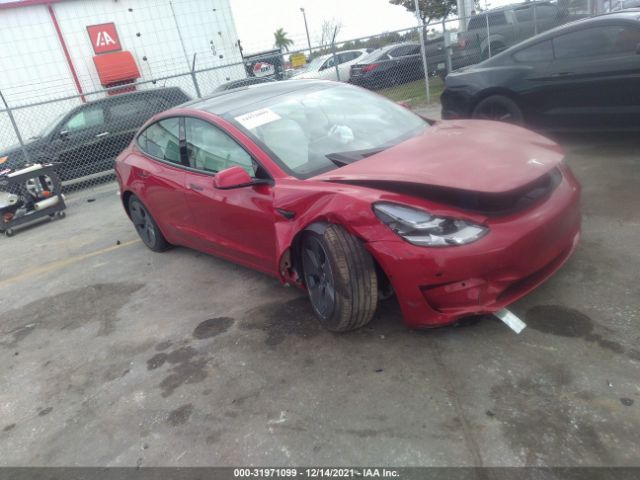 TESLA MODEL 3 2021 5yj3e1ea0mf842687