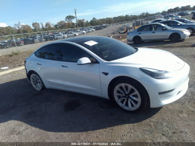 TESLA MODEL 3 2021 5yj3e1ea0mf870361