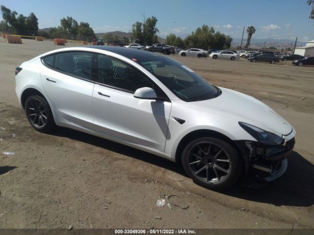 TESLA MODEL 3 2021 5yj3e1ea0mf878718