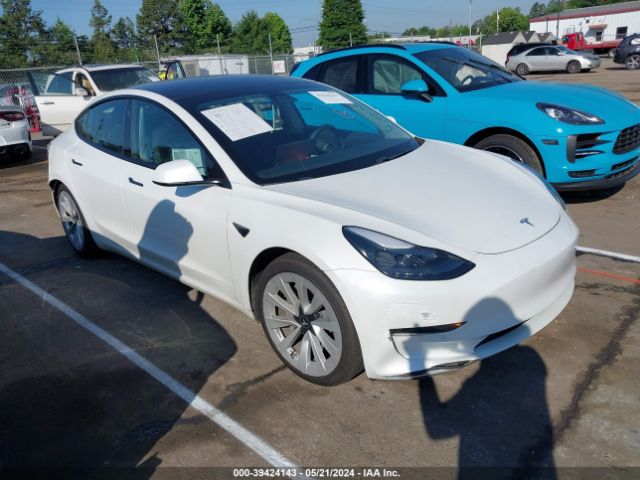 TESLA MODEL 3 2021 5yj3e1ea0mf918652