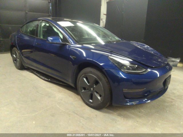 TESLA MODEL 3 2021 5yj3e1ea0mf922765