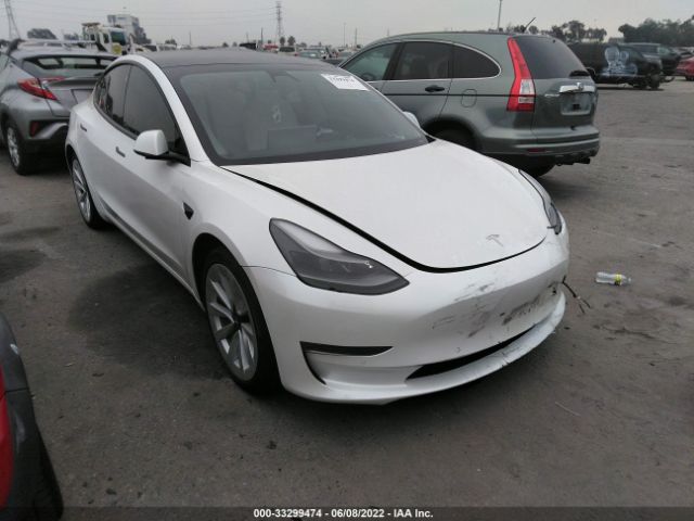 TESLA MODEL 3 2021 5yj3e1ea0mf927593