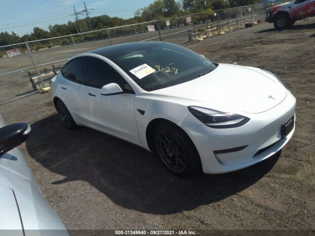 TESLA MODEL 3 2021 5yj3e1ea0mf986353