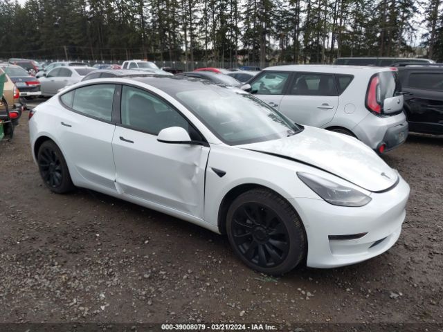 TESLA MODEL 3 2022 5yj3e1ea0nf109900