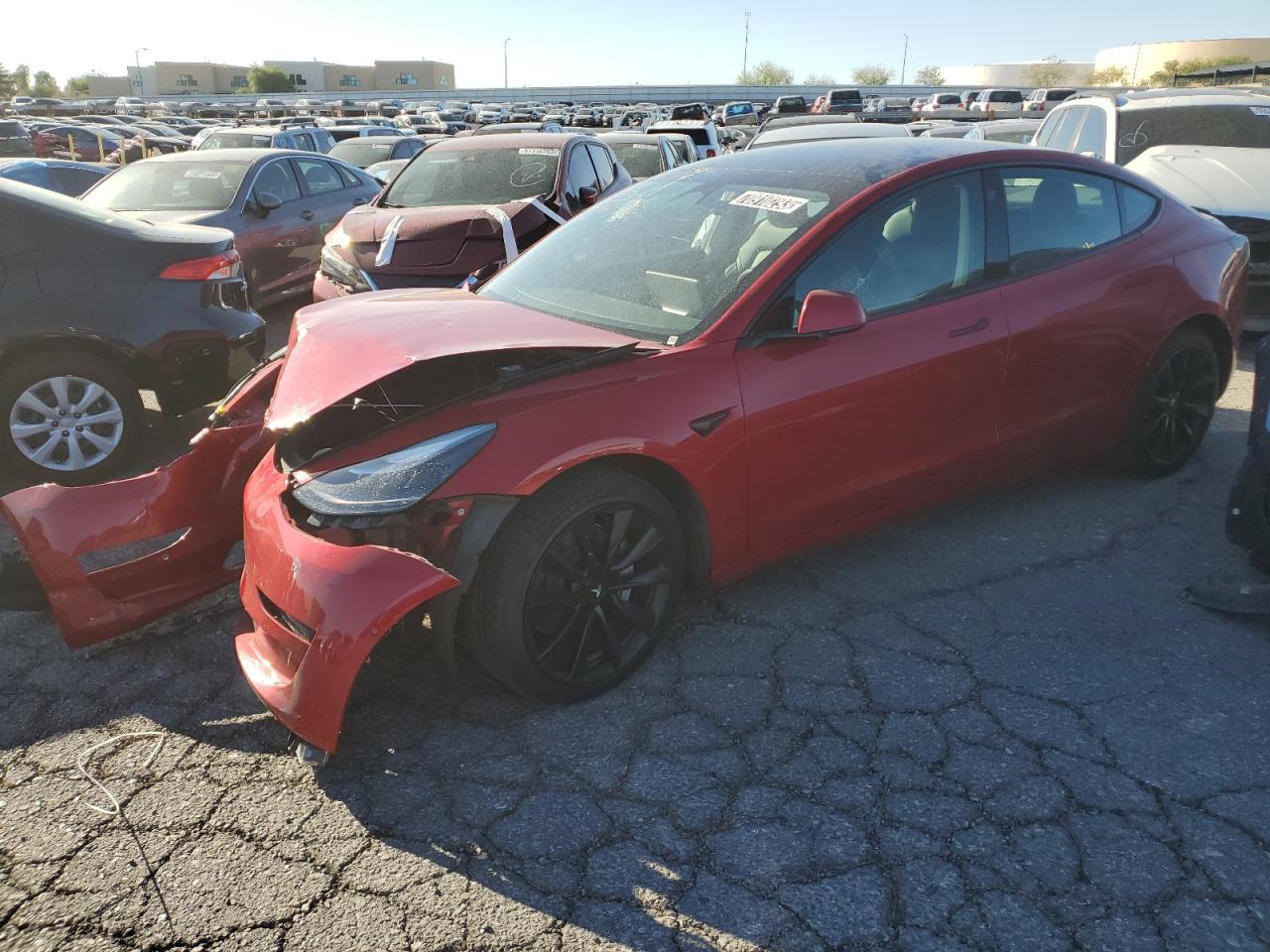 TESLA MODEL 3 2022 5yj3e1ea0nf185374