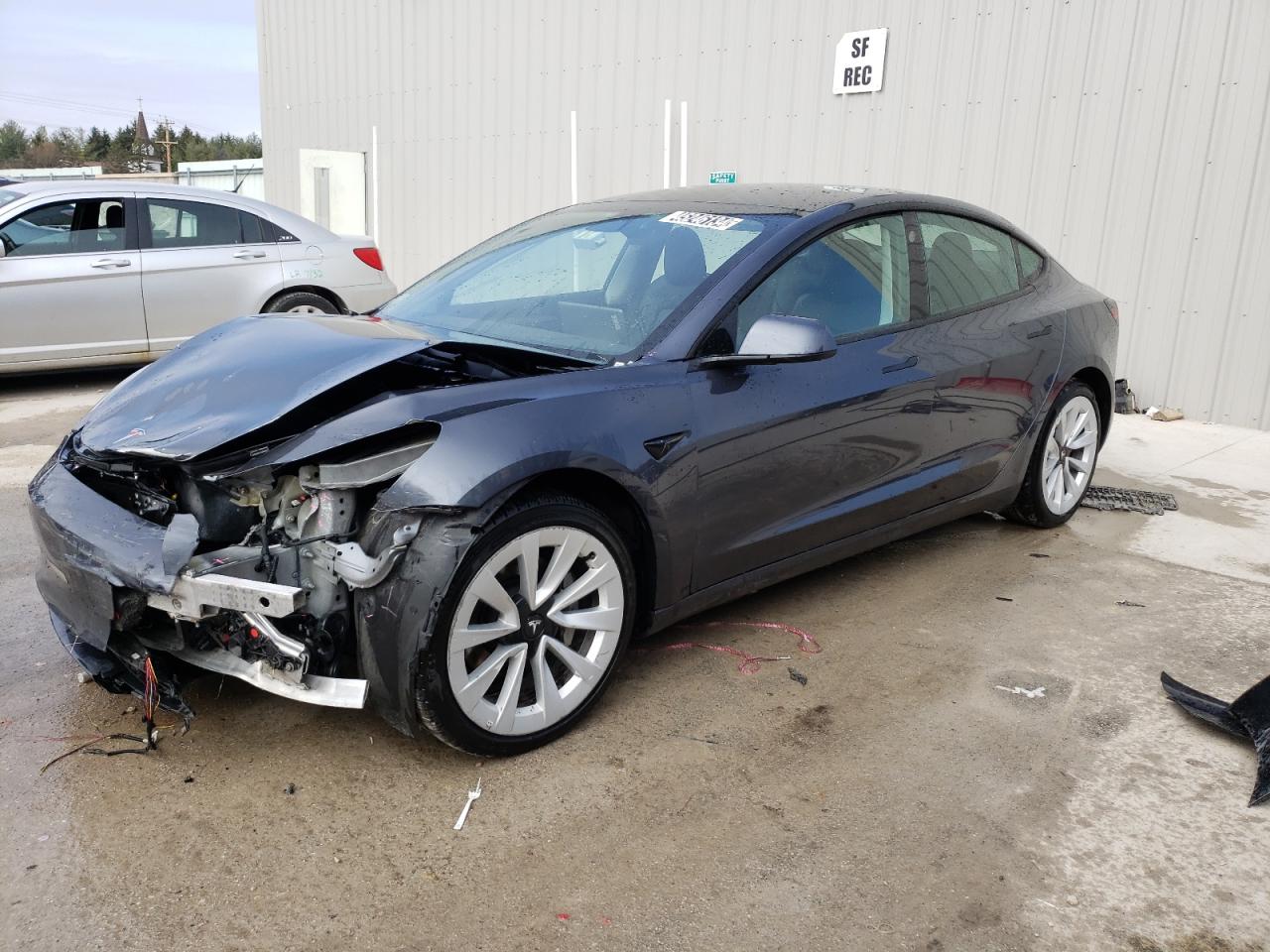 TESLA MODEL 3 2022 5yj3e1ea0nf187819