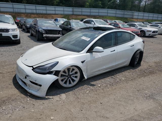 TESLA MODEL 3 2022 5yj3e1ea0nf337136