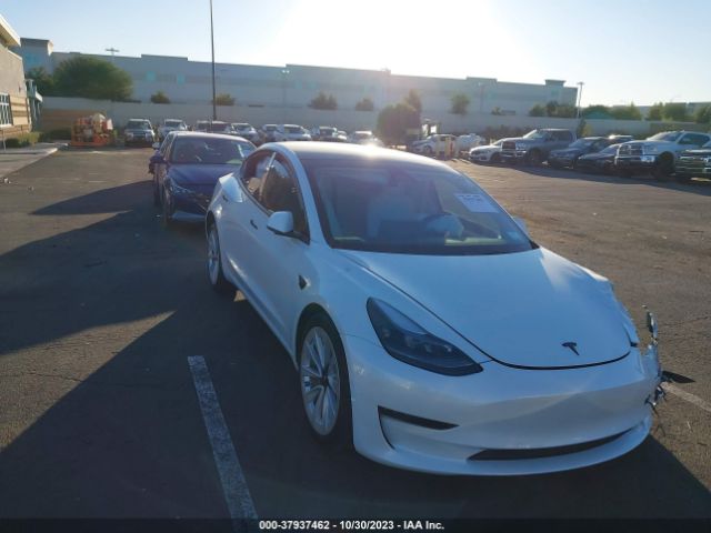 TESLA MODEL 3 2022 5yj3e1ea0nf343700