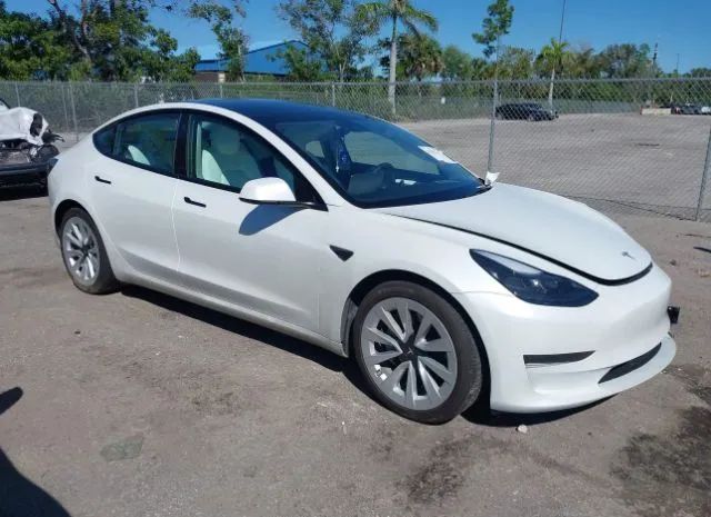 TESLA MODEL 3 2022 5yj3e1ea0nf347102