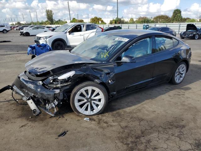 TESLA MODEL 3 2022 5yj3e1ea0nf369648