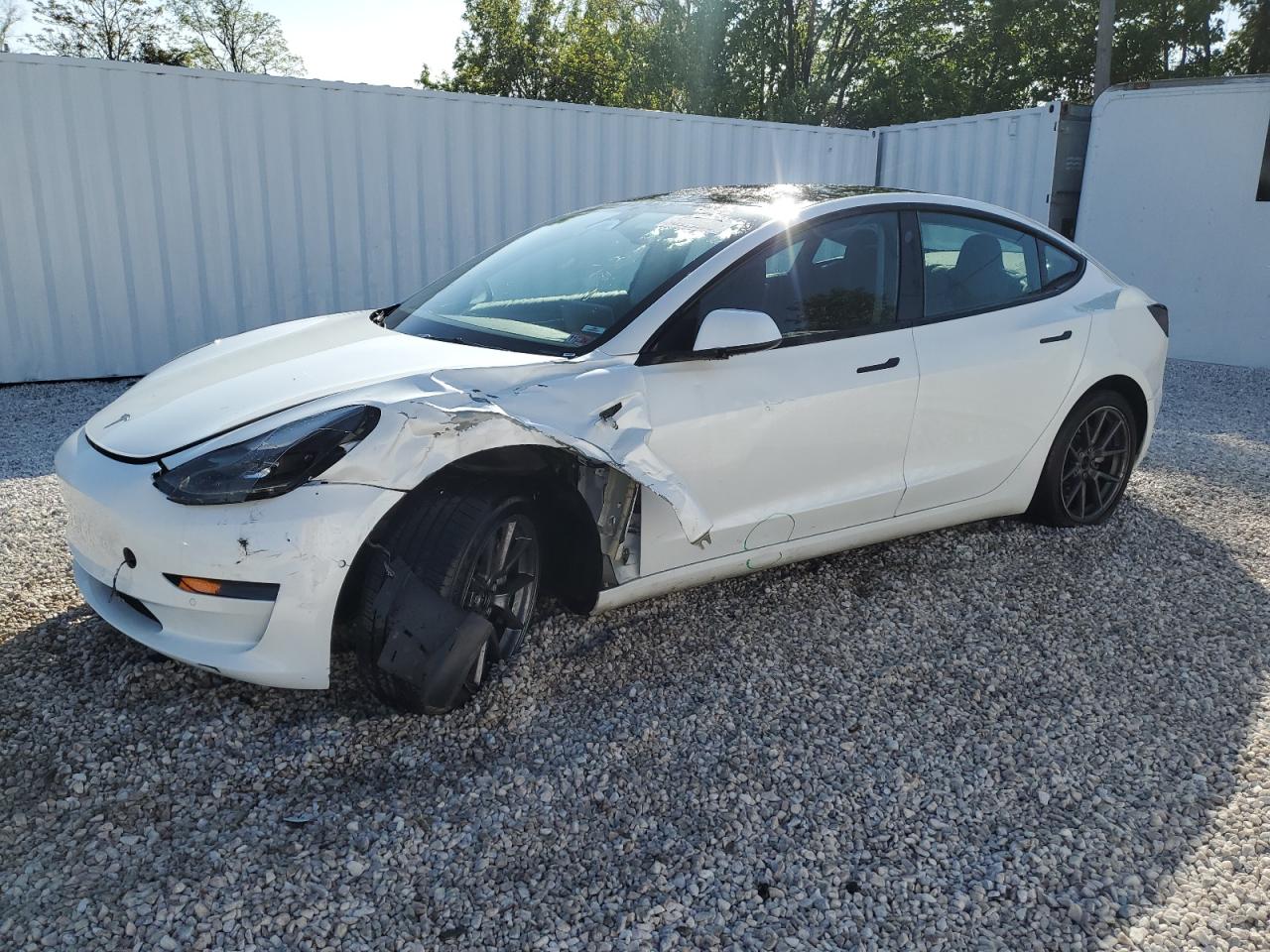 TESLA MODEL 3 2022 5yj3e1ea0nf370413