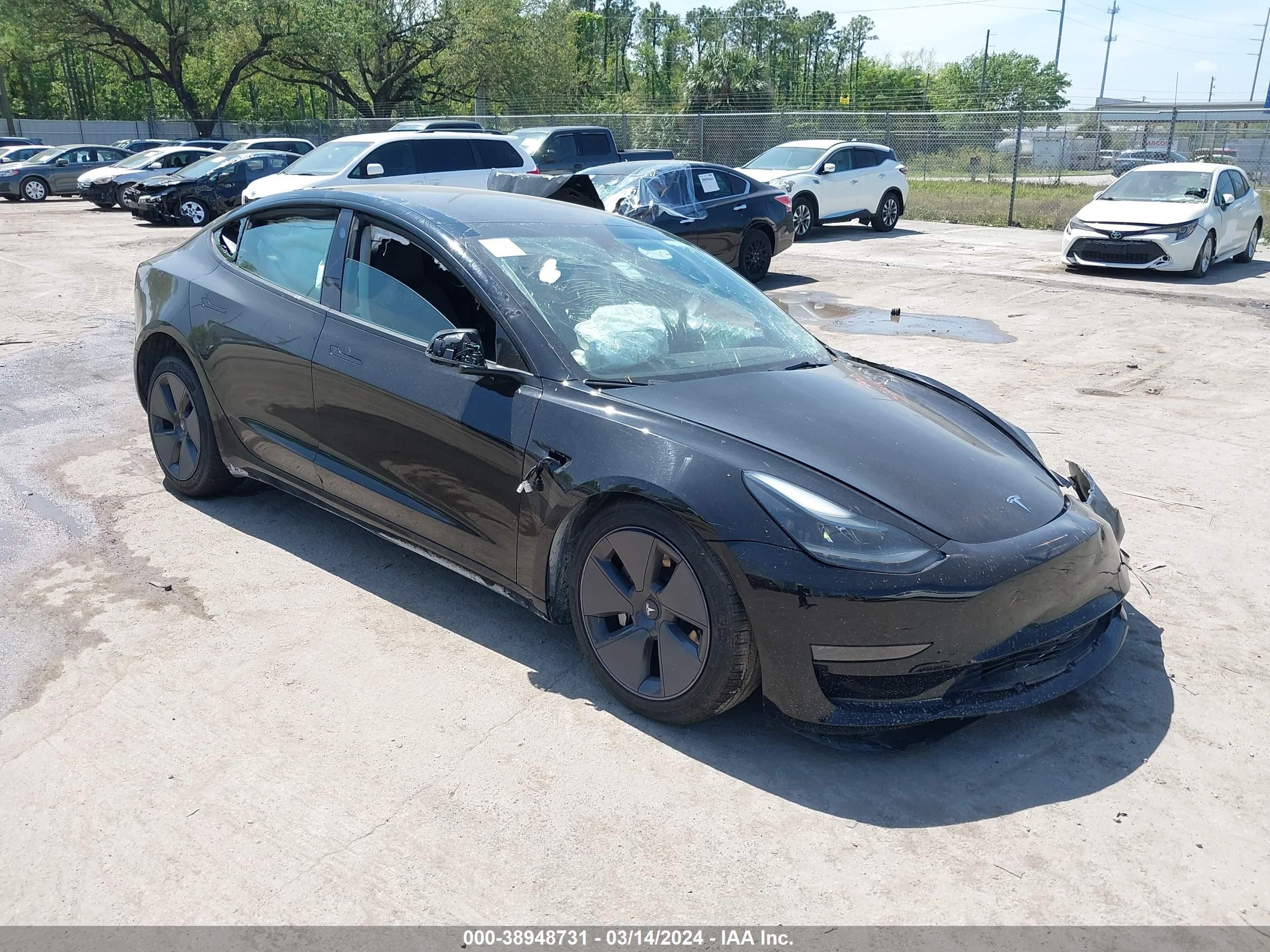 TESLA MODEL 3 2023 5yj3e1ea0pf437174