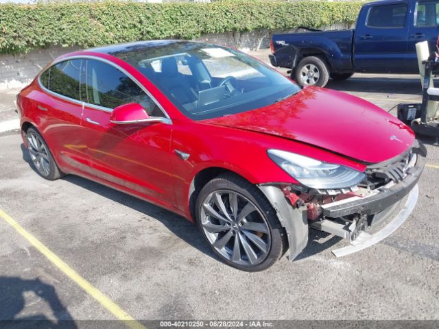 TESLA MODEL 3 2018 5yj3e1ea1jf019312