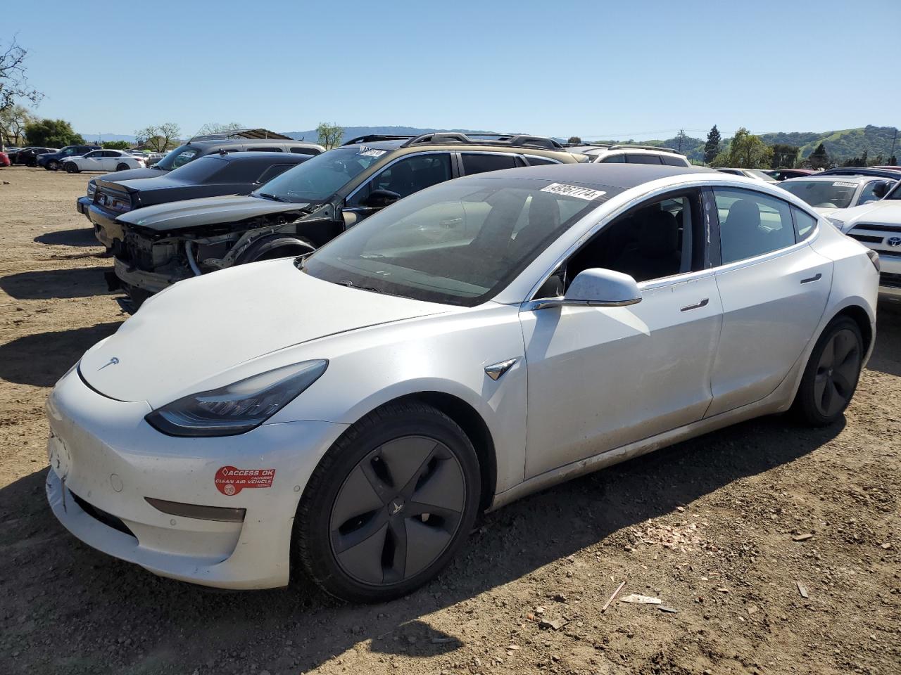 TESLA MODEL 3 2018 5yj3e1ea1jf052438