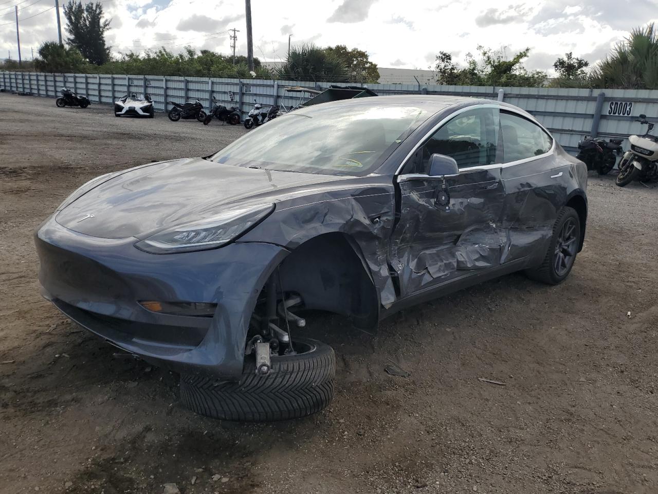 TESLA MODEL 3 2019 5yj3e1ea1kf306988