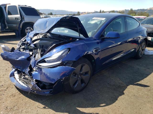 TESLA MODEL 3 2021 5yj3e1ea1mf002711