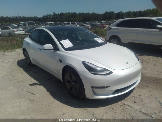 TESLA MODEL 3 2021 5yj3e1ea1mf027348