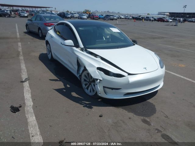 TESLA MODEL 3 2021 5yj3e1ea1mf063766