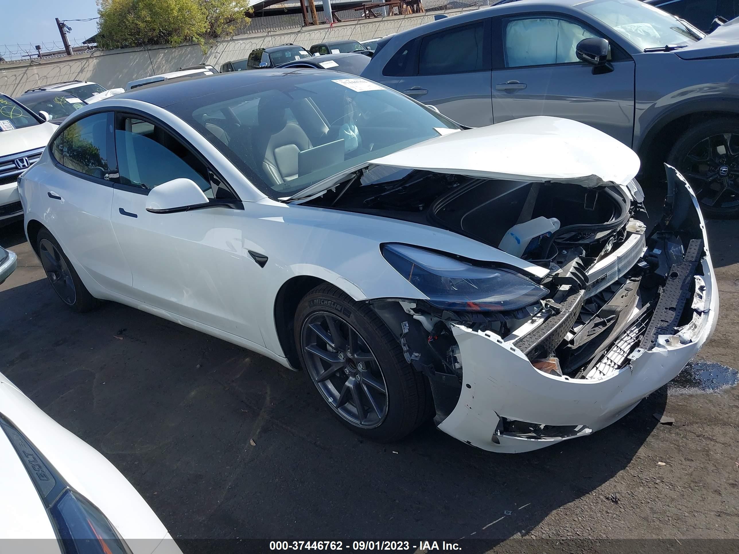 TESLA MODEL 3 2021 5yj3e1ea1mf093608