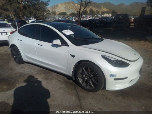 TESLA MODEL 3 2021 5yj3e1ea1mf874211