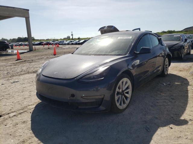 TESLA MODEL 3 2021 5yj3e1ea1mf922130