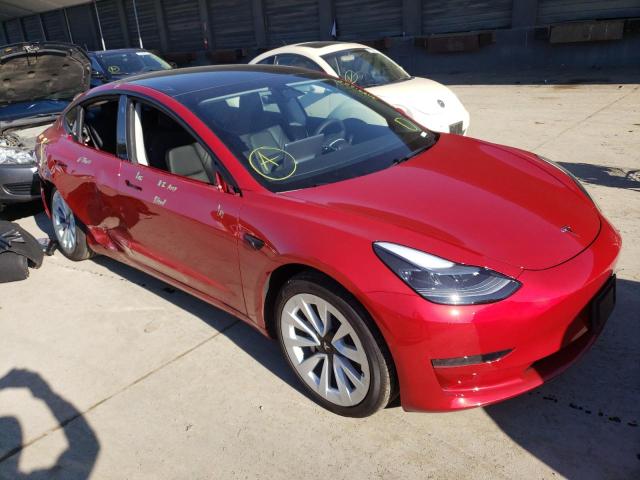 TESLA MODEL 3 2021 5yj3e1ea1mf937419