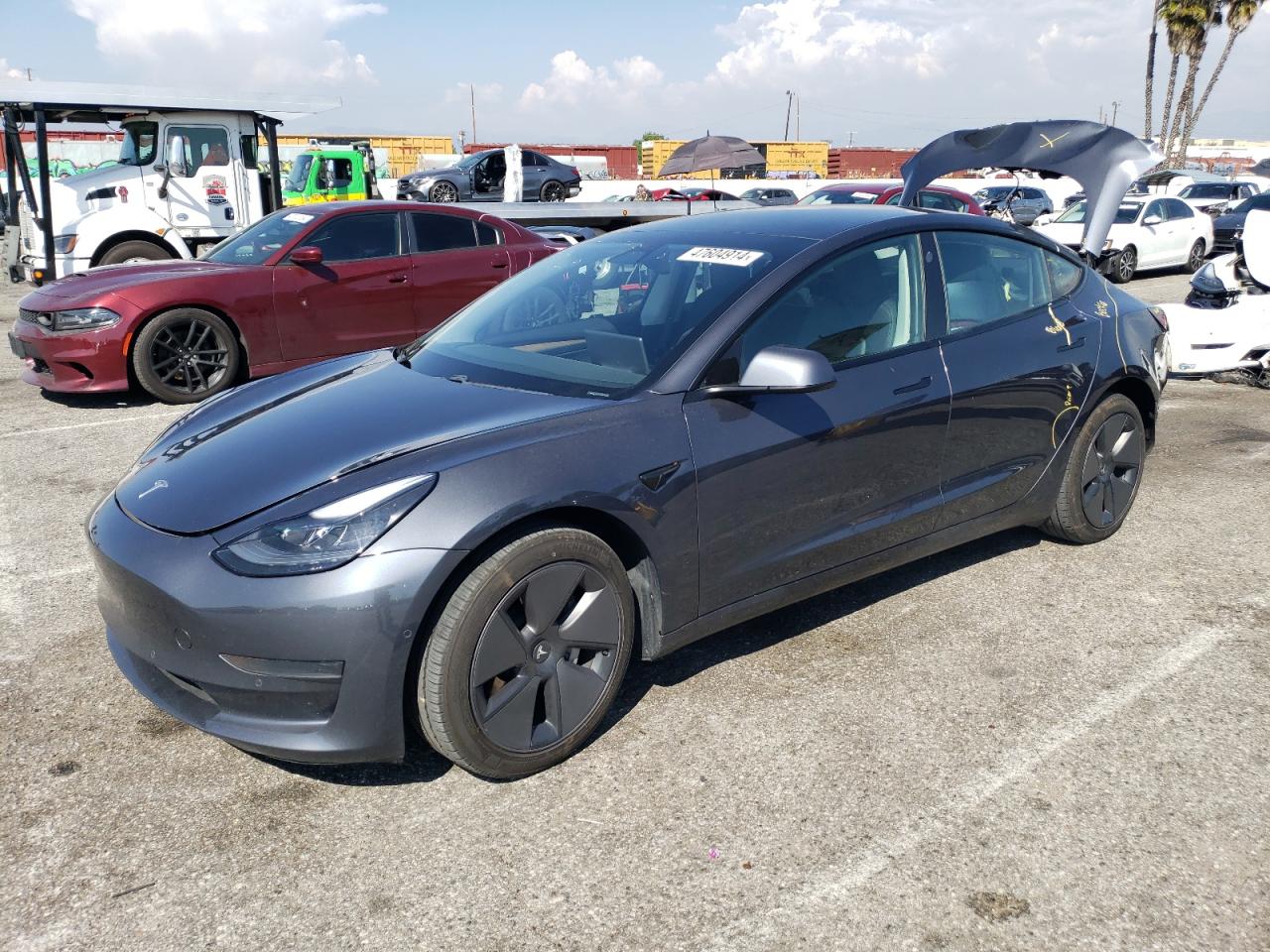 TESLA MODEL 3 2021 5yj3e1ea1mf982098