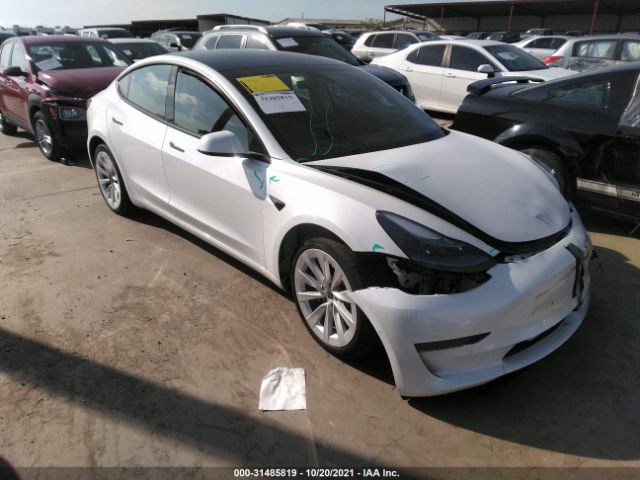 TESLA MODEL 3 2021 5yj3e1ea1mf998382