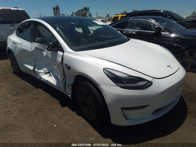 TESLA MODEL 3 2022 5yj3e1ea1nf107105