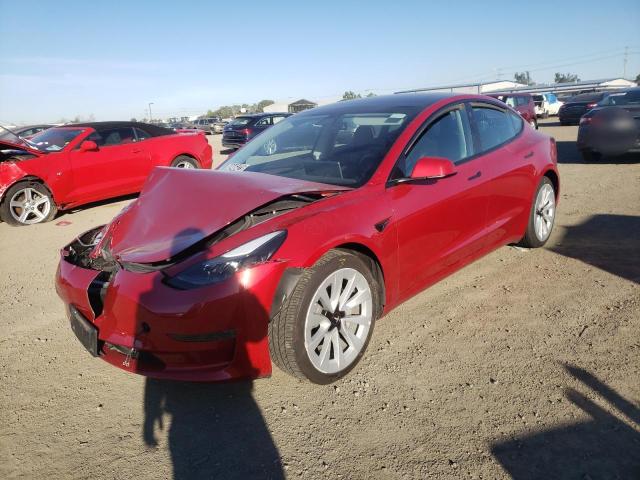 TESLA MODEL 3 2022 5yj3e1ea1nf186307