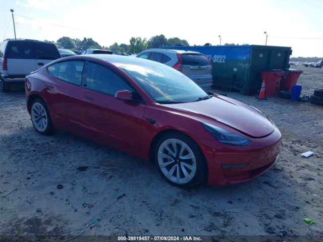 TESLA MODEL 3 2022 5yj3e1ea1nf286990