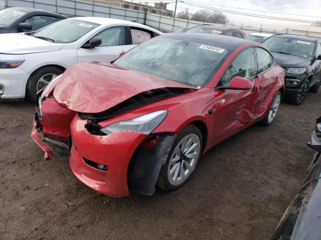 TESLA MODEL 3 2022 5yj3e1ea1nf290375