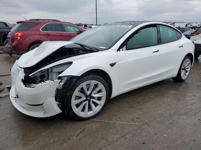 TESLA MODEL 3 2022 5yj3e1ea1nf372347