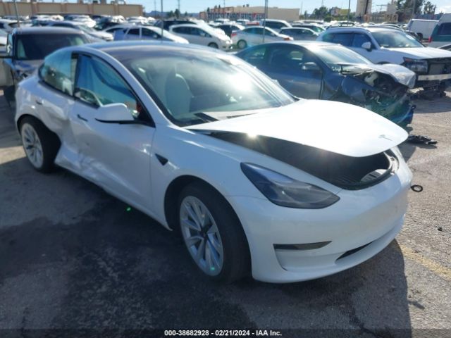 TESLA MODEL 3 2022 5yj3e1ea1nf372882