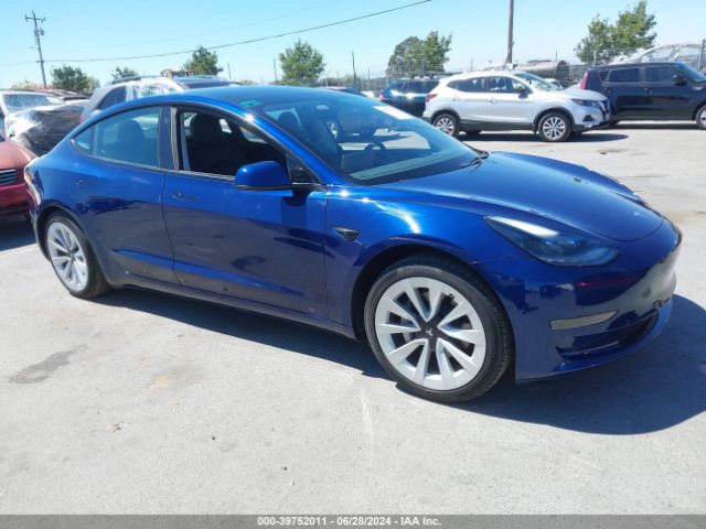 TESLA MODEL 3 2022 5yj3e1ea1nf373871