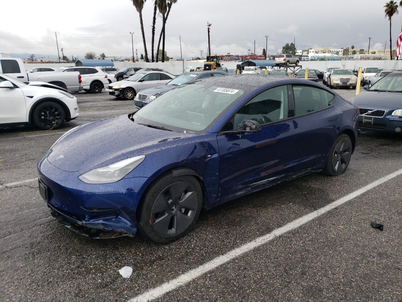 TESLA MODEL 3 2022 5yj3e1ea1nf375507