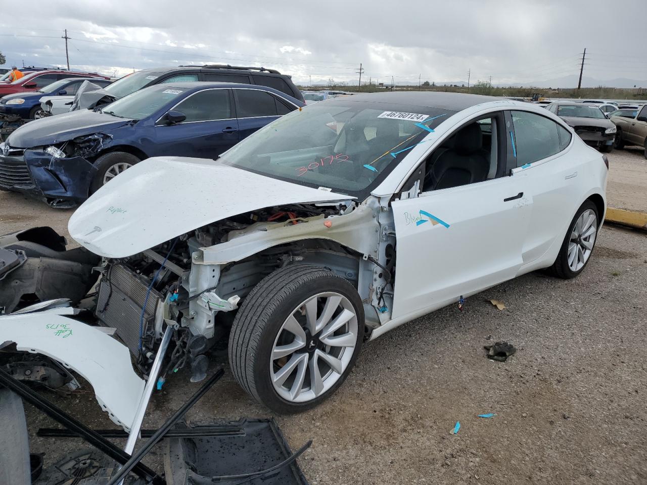 TESLA MODEL 3 2020 5yj3e1ea2lf614754