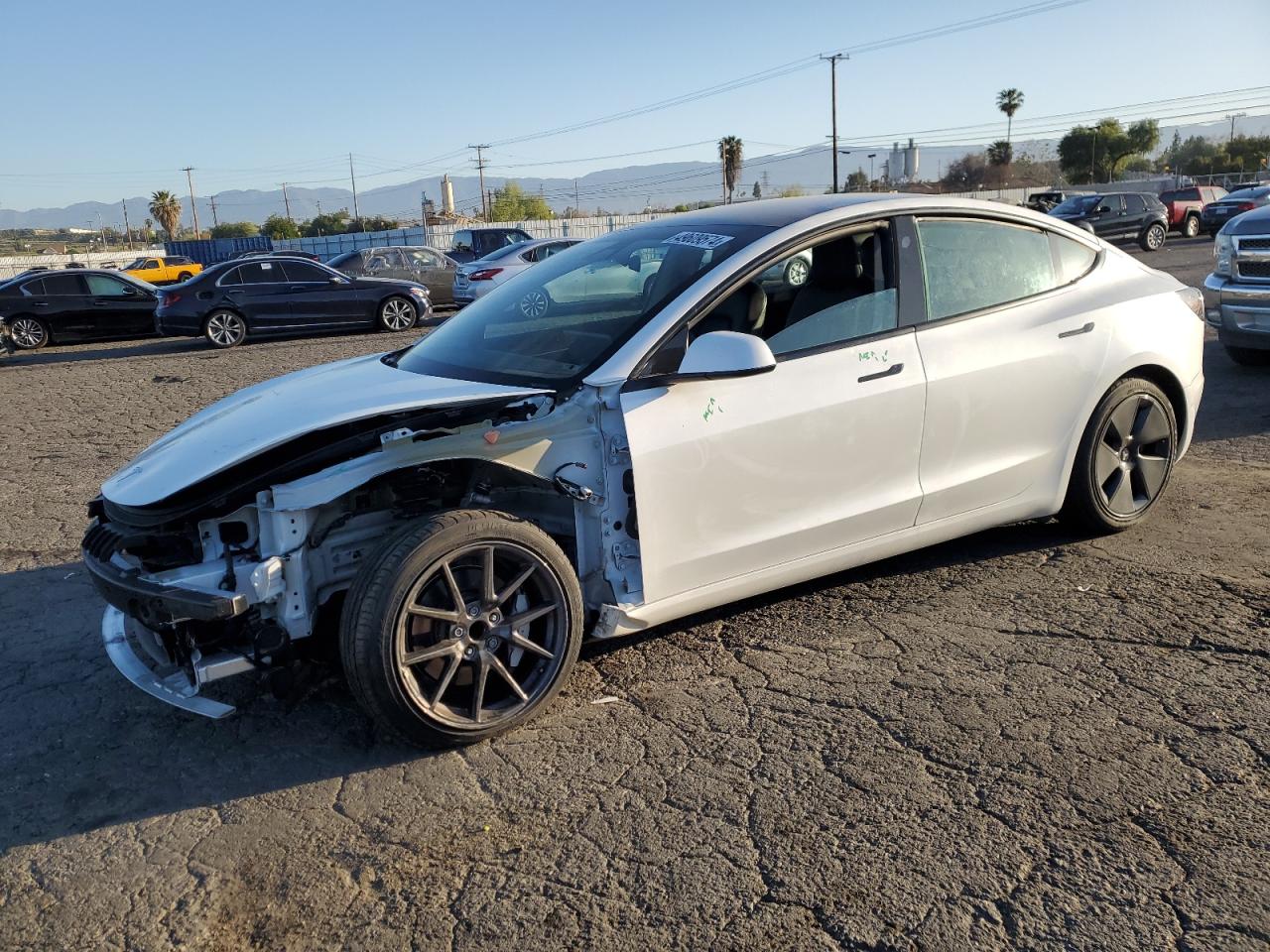 TESLA MODEL 3 2021 5yj3e1ea2mf021218